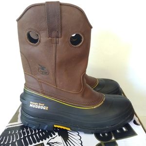 Georgia Muddog Steel Toe Wellington Work Boots
